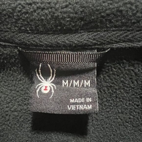 Spyder Men's Boundless Half Zip Hooded Pullover Sweater Jacket Top Size Medium - Picture 4 of 6